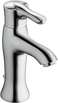 Смеситель для раковины однорычажный с донным клапаном Kludi коллекция Amphora хром 540230575