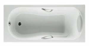 ROCA HAITI Прямоугольная чугунная ванна 150x80 с ручками А233250001