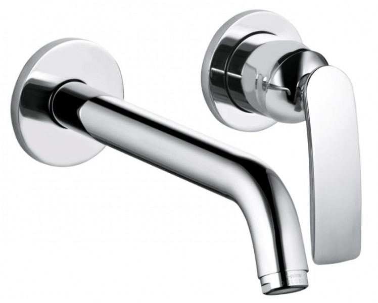Смеситель для раковины однорычажный настенный Kludi коллекция Balance хром 522450575
