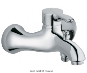 Смеситель однорычажный для ванны с коротким изливом Kludi коллекция Amphora хром 544430575