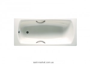 Ванна стальная встраиваемая Roca Swing прямоугольная 170х75 с ручками A220170001