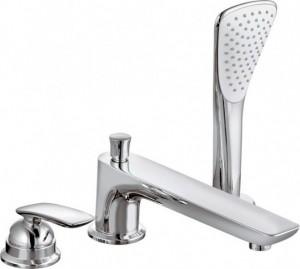 Смеситель однорычажный на борт ванны с душем Kludi коллекция Balance хром 524470575