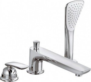 Смеситель однорычажный на борт ванны с душем Kludi коллекция Balance хром 524470575