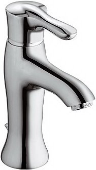 Смеситель для раковины однорычажный с донным клапаном Kludi коллекция Amphora хром 540230575