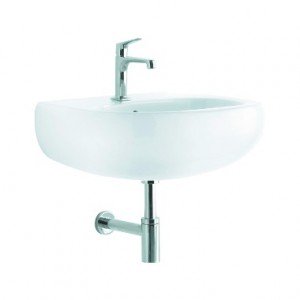 Раковина для ванной подвесная KOLO коллекция Ovum by Antonio Citterio белая L41160000