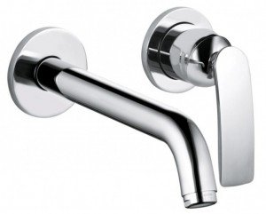 Змішувач для раковини одноважеля настінний Kludi колекція Balance хром 522450575