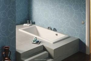 Ванна акриловая прямоугольная Roca коллекция Vythos 160x70х42 A247942000