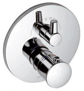 Смеситель с термостатом скрытый (встраиваемый) Kludi коллекция Amphora хром 548200520