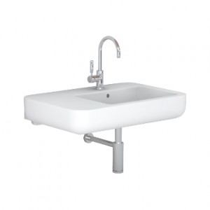 Раковина для ванної підвісна KOLO колекція Ego by Antonio Citterio біла K11182900