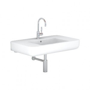 Раковина для ванної підвісна KOLO колекція Ego by Antonio Citterio біла K11191900