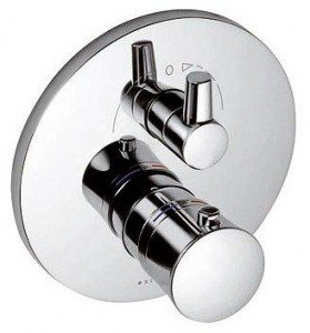 Смеситель с термостатом скрытый (встраиваемый) Kludi коллекция Amphora хром 548200520