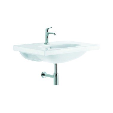 Раковина для ванной подвесная умывальник-столешница KOLO коллекция Ovum by Antonio Citterio белая L41180900