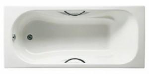 ROCA MALIBU Прямокутна чавунна ванна з ручками 150 * 75 23157000R-B