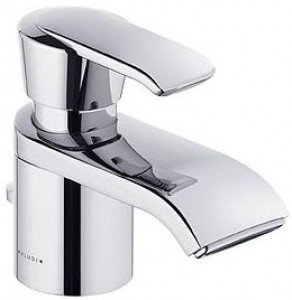 Смеситель для раковины однорычажный с донным клапаном каскадный Kludi Joop! хром 550248075