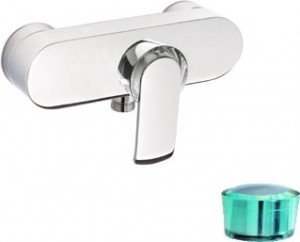 Смеситель для душа настенный однорычажный Kludi коллекци Joop! хром/хрусталь 55423H775