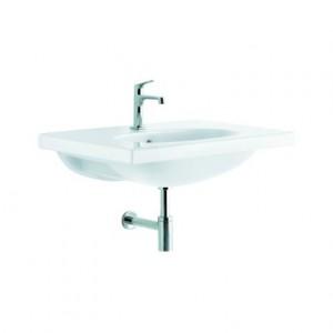 Раковина для ванної підвісна умивальник-стільниця KOLO колекція Ovum by Antonio Citterio біла L41180000