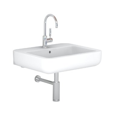 Раковина для ванної підвісна KOLO колекція Ego by Antonio Citterio біла K11165000