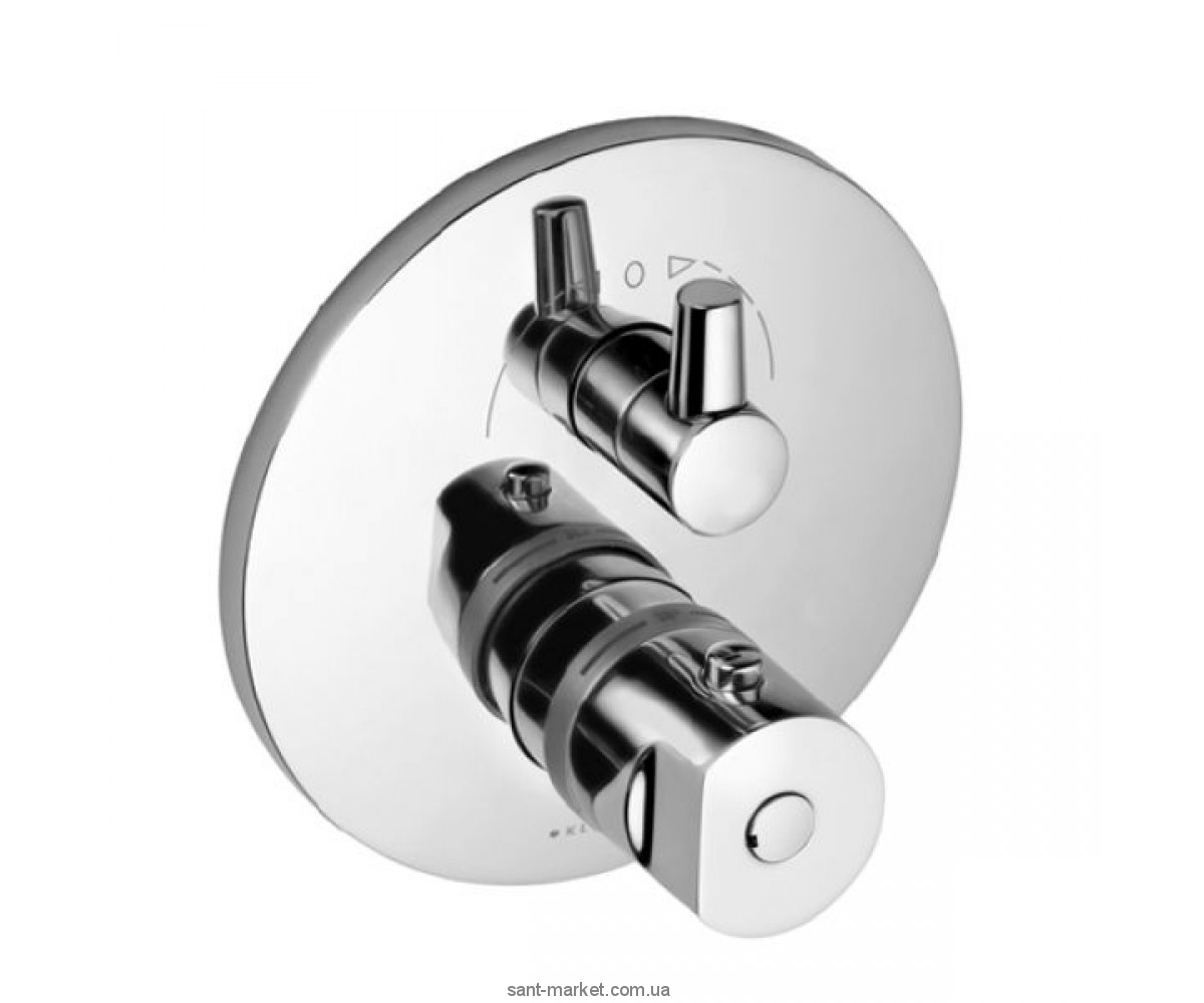 Смеситель с термостатом скрытый (встраиваемый) Kludi коллекция New Wavеs хром 578200530