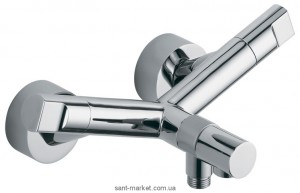 Змішувач з термостатом двухвентильний для ванни Kludi колекція New Wavеs хром 575400530