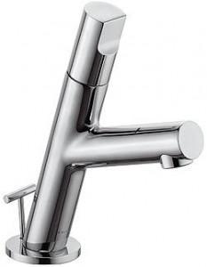 Смеситель для раковины однорычажный с донным клапаном Kludi коллекция New Waves хром 571290575