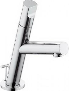 Змішувач для раковини одноважеля з донним клапаном Kludi колекція New Waves хром 570230575