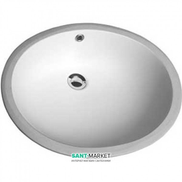 Раковина для ванной встраиваемая KOLO коллекция Nova Top белая 61856000