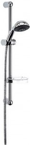 Душевой гарнитур со штангой Kludi коллекция Freshline с мыльницей хром 6533105-00