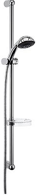 Душевой гарнитур со штангой Kludi коллекция Freshline с мыльницей хром 6534105-00