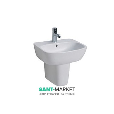 Раковина для ванной на тумбу KOLO коллекция Nova белая 21950000