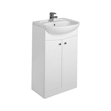 Раковина для ванної на тумбу + тумба KOLO колекція Nova біла 29209000