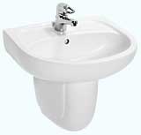 Раковина для ванної підвісна KOLO колекція Solo біла 7116300U