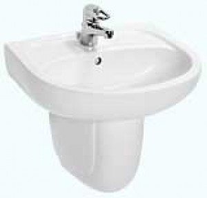 Раковина для ванной подвесная KOLO коллекция Solo белая 71163000