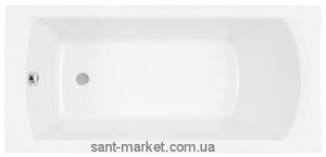 Ванна акрилова прямокутна PoolSpa колекція Linea 140х70х61 PWPNA..ZS000000 + рама