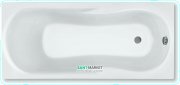 	Ванна акриловая прямоугольная PoolSpa коллекция Muza 150х75 с ножками белый PWPH210ZN000000