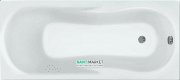 	Ванна акриловая прямоугольная PoolSpa коллекция Muza 160х75 с ножками белый PWPE810ZN000000