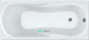 	Ванна акриловая прямоугольная PoolSpa коллекция Muza 170х70 с рамой белый PWPD710ZS000000
