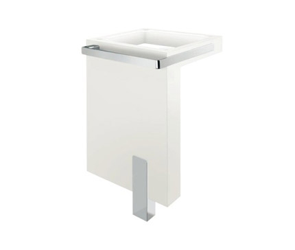 Тумба под раковину Kludi Esprit L-образная подвесная открытая 50х50х66 белый 56LS543