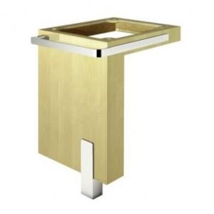 Тумба под раковину Kludi Esprit L-образная подвесная открытая 50х50х66 клен 56LS563