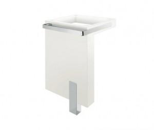 Тумба под раковину Kludi Esprit L-образная подвесная открытая 50х50х66 белый 56LS543