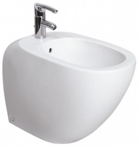 Биде напольное KOLO коллекция Ego by Antonio Citterio 57х35х40 с переливом K15000900