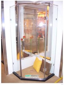 Душова кабіна Appollo 90х90х190 без піддону TS-6371-A