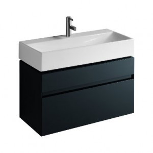 Тумба под раковину Kolo Quattro подвесная 88х41.3х49.4 антрацит 89357000