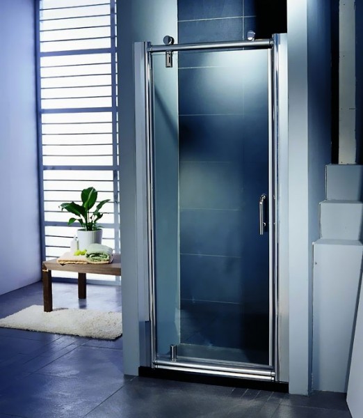 Душевая дверь в нишу Appollo стеклянная распашная 100х187 TS-0509D-A