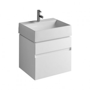 Тумба під раковину Kolo Quattro підвісна 59х47.3х49.4 білий глянець 89353000