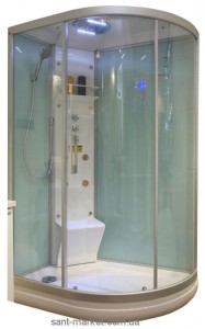 Гидробокс в левый угол Appollo TS-8021 120х80х218 с низким поддоном