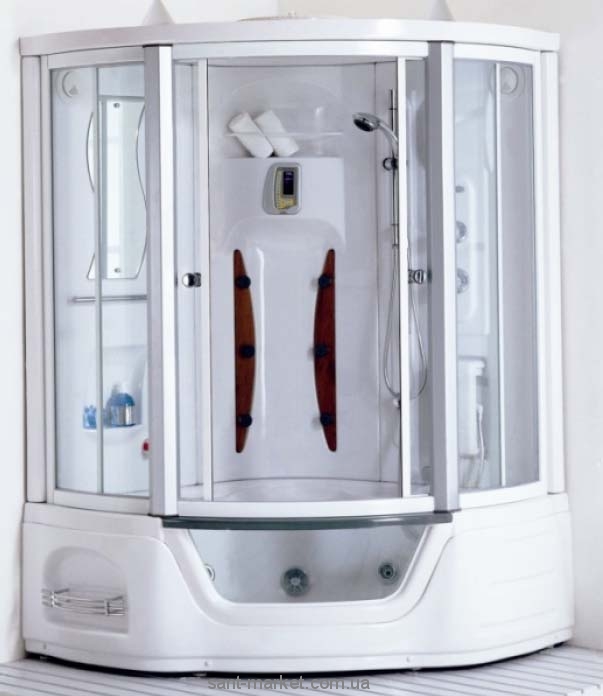 Гидробокс угловой Appollo TS-0819 135х135х221 с ванной