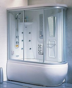 Паровий гидробокс лівий Appollo А - 0737 170х90х220 з ванною