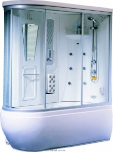 Паровий гидробокс правий Appollo А - 0737R 170х90х220 з ванною