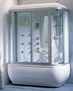 Паровой гидробокс пристенный Appollo А-0734 171x82x220 с ванной прямоугольный