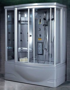 Паровой гидробокс прямоугольный Appollo Guci - 869 175х94х220 с ванной